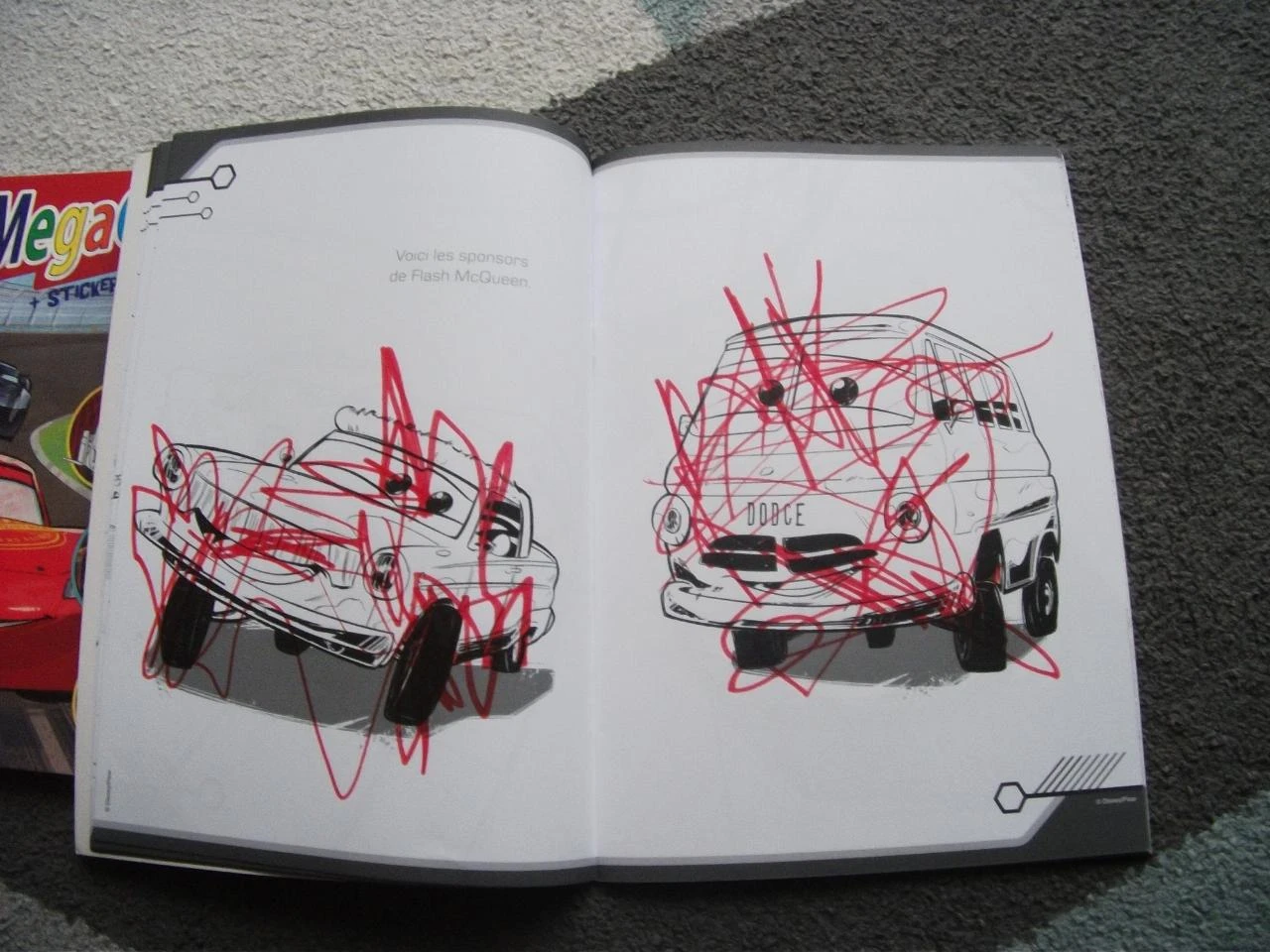 Lote de 2 livros de colorir Carros – photo 3